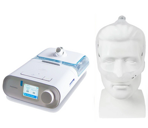 CPAP DreamStation Auto + Umidificador DreamStation + Modem para conectividade + Máscara Dreamwear