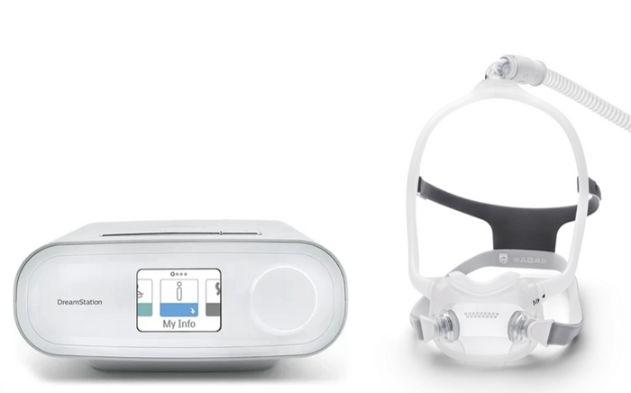 CPAP DreamStation Auto + Máscara Dreamwear Full Philips